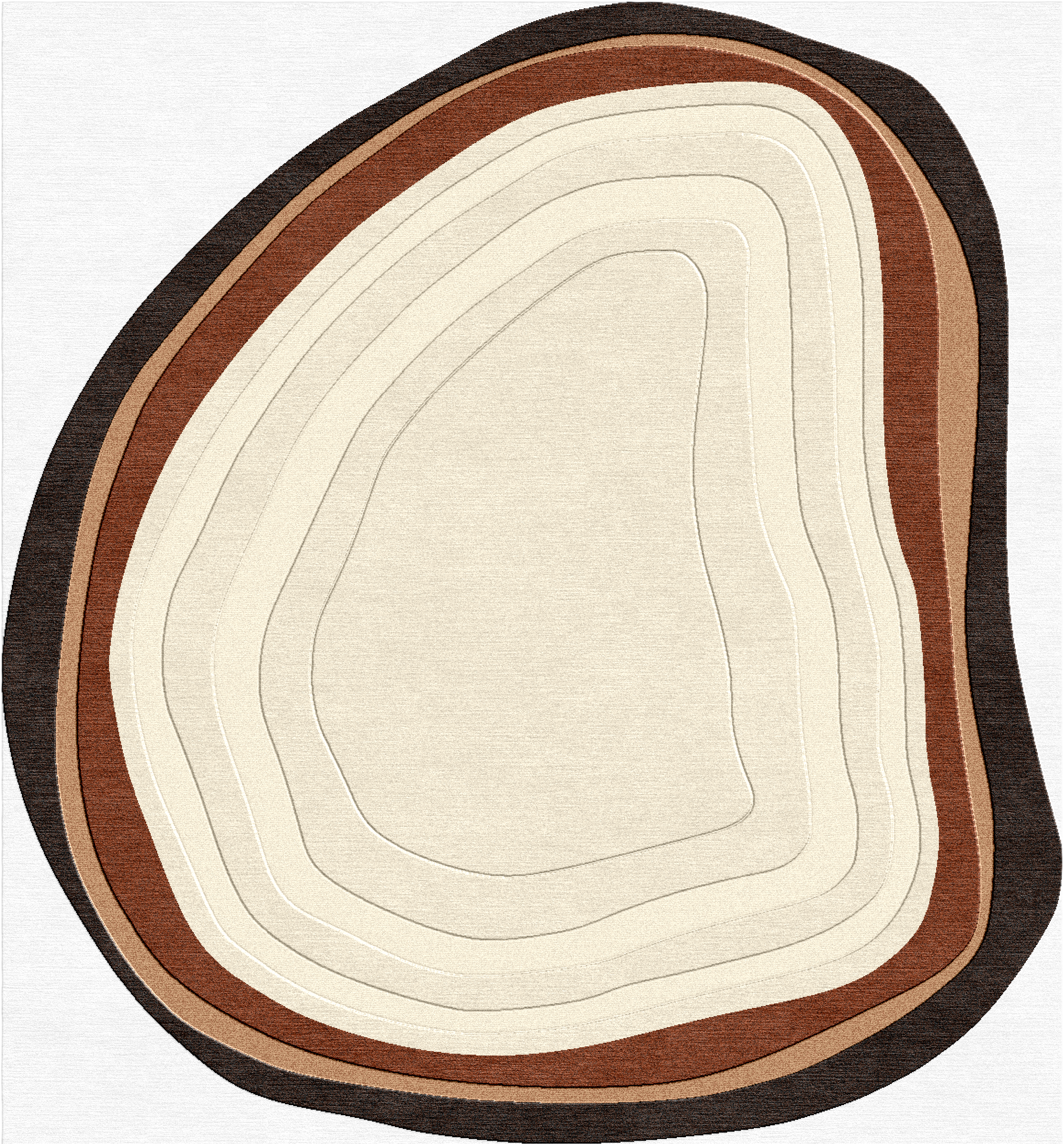 Revie Hand Tufted Woolen Customized Rug