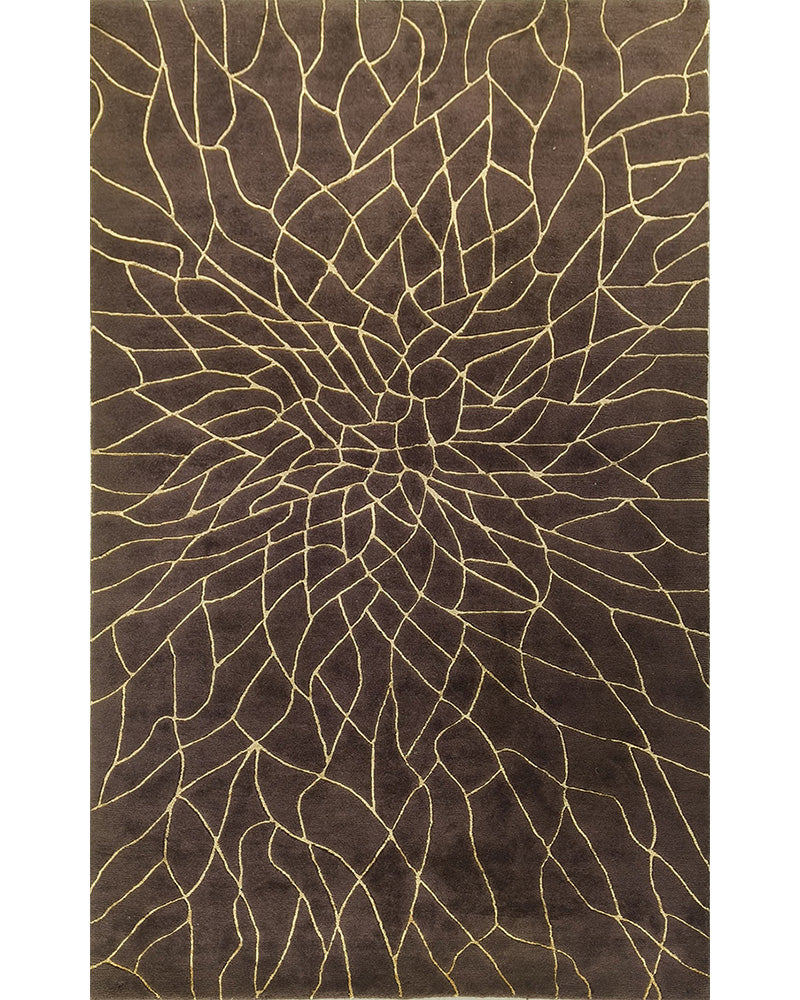 Helens Hand Knotted Wool, Bamboo Silk Rug