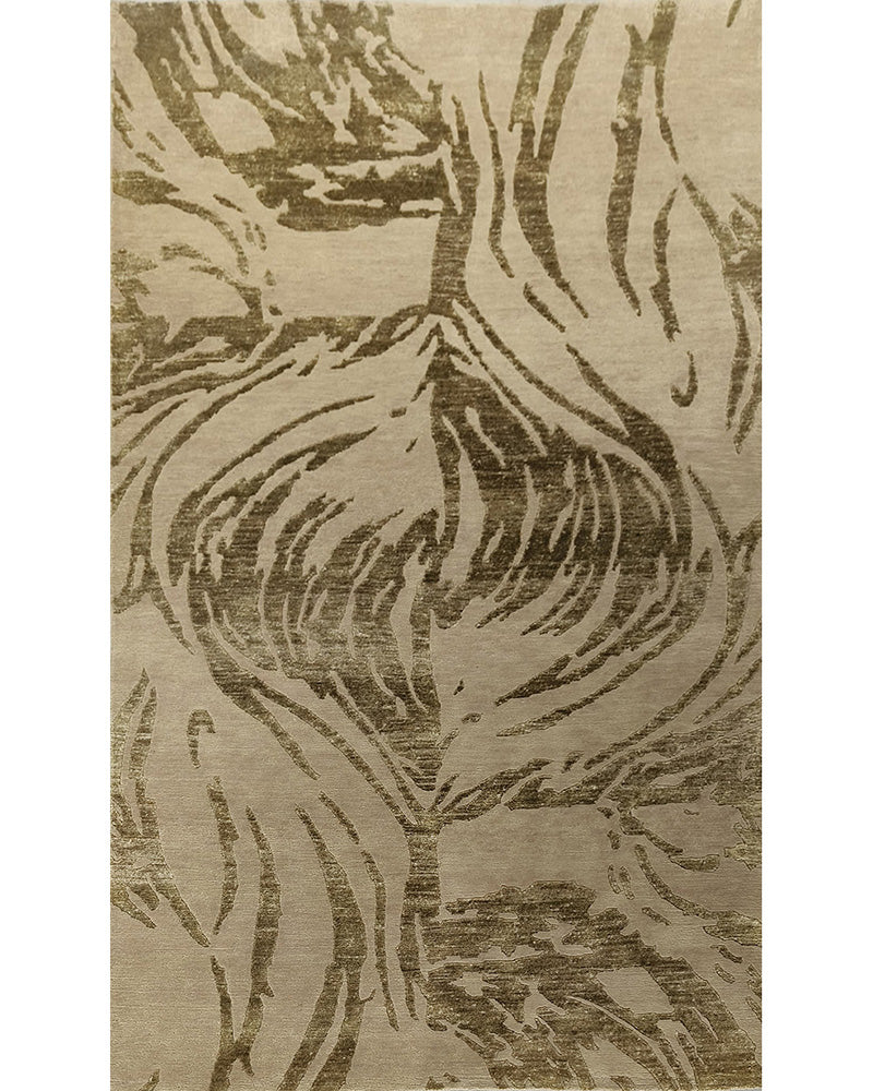 Kilauea Hand Knotted Wool, Tencil Rug