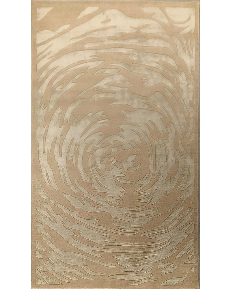 Teide Hand Knotted Wool, Tencil Rug