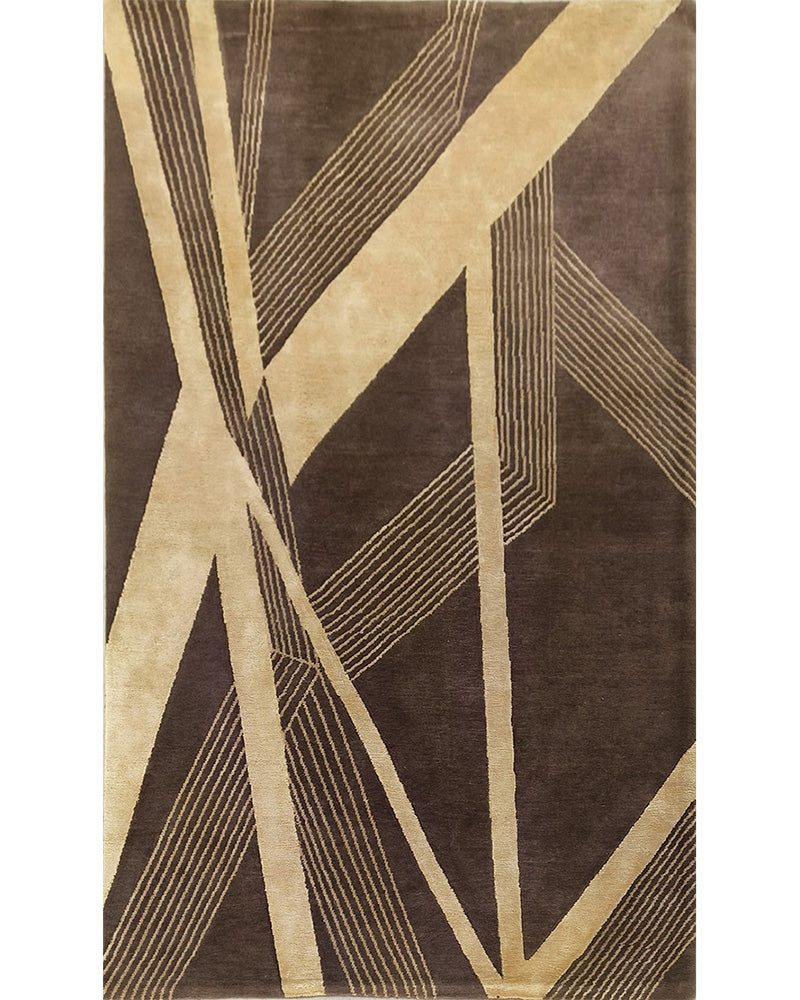 Villarrica Hand Knotted Wool, Tencil Rug