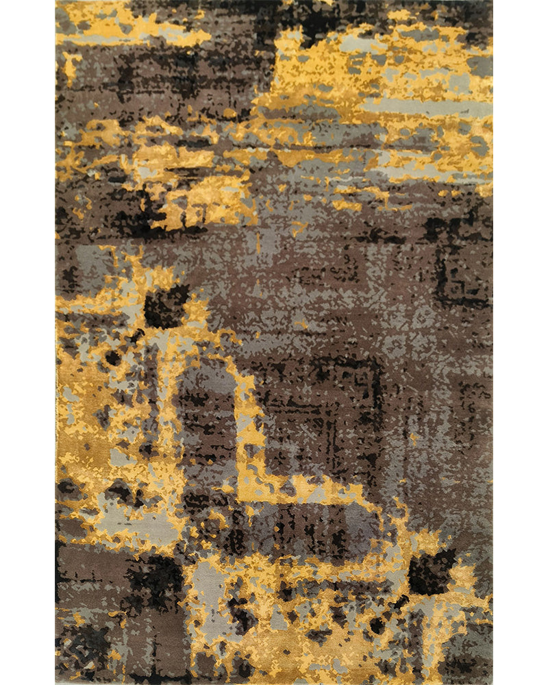Domuyo Hand Knotted Wool, Bamboo Silk Rug