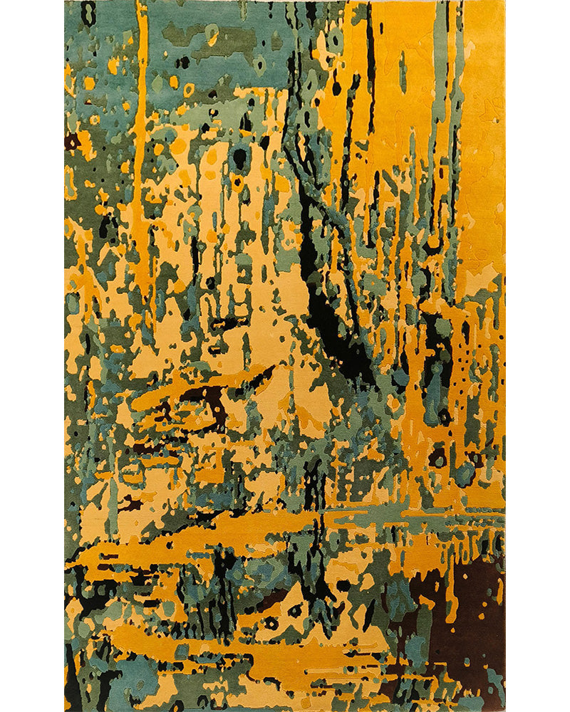 Reventador Hand Knotted Woolen Rug