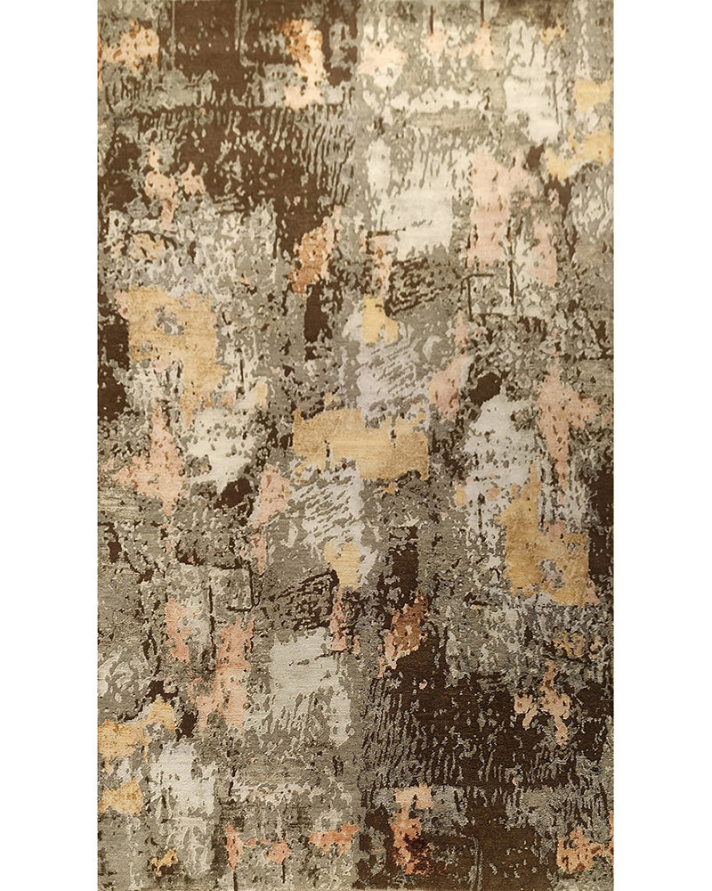 Sangay Hand Knotted Wool, Bamboo Silk Rug