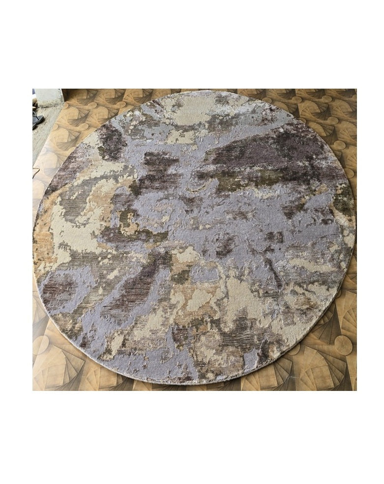Hand Knotted Wool, Bamboo Silk 4