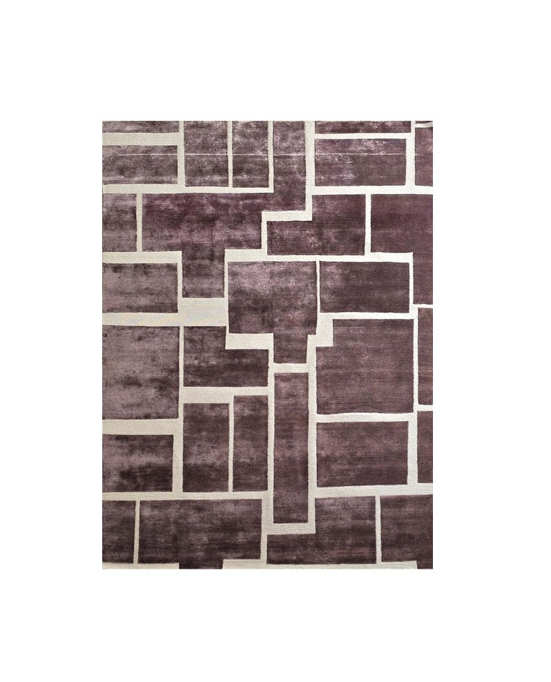 Hand Knotted Wool, Tencel 10