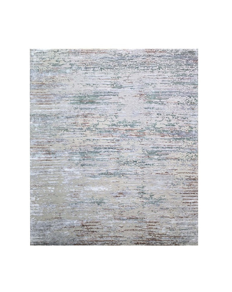 Hand Knotted Wool, Bamboo Silk 21