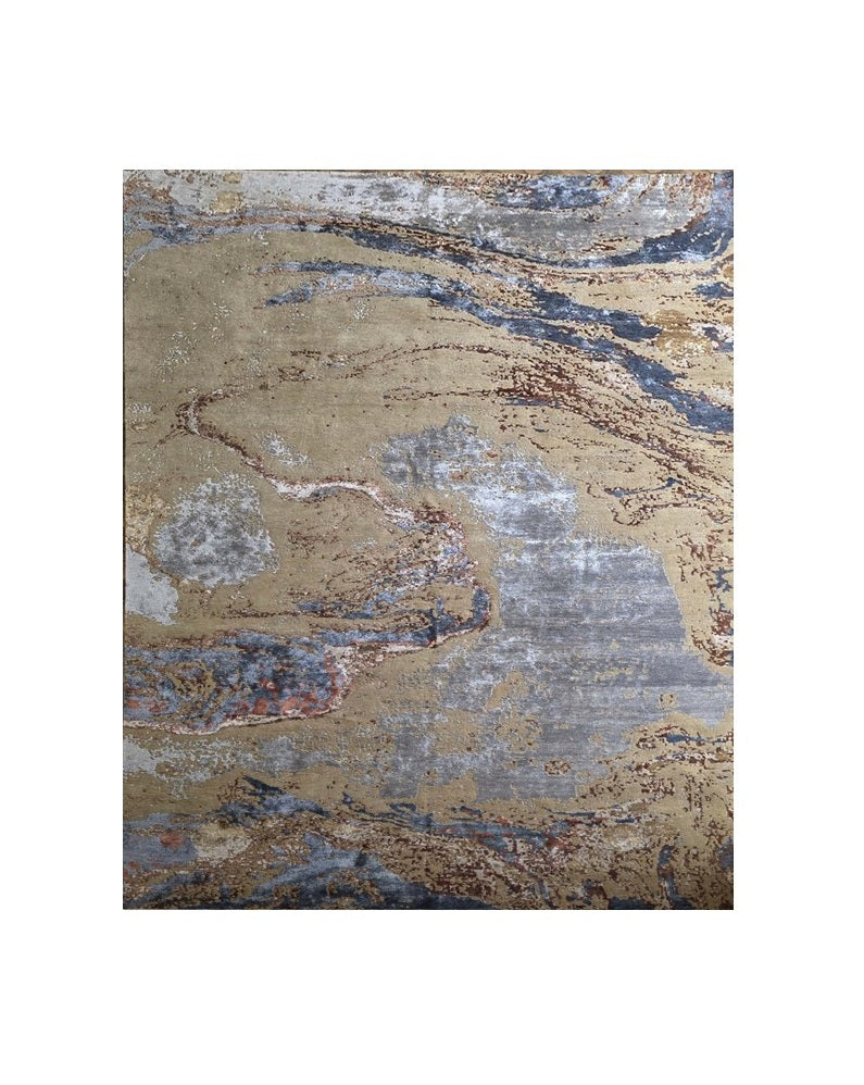 Hand Knotted Wool, Bamboo Silk 34