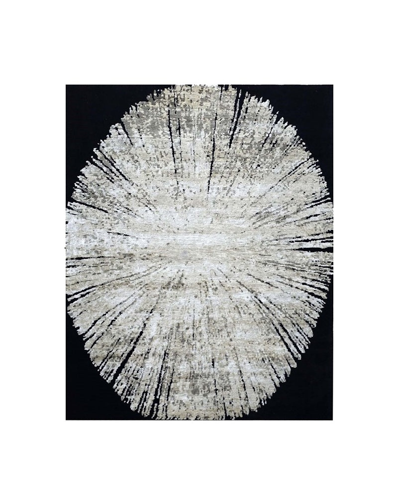 Hand Knotted Wool, Bamboo Silk 39