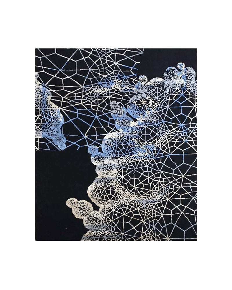 Hand Knotted Wool, Bamboo Silk 40