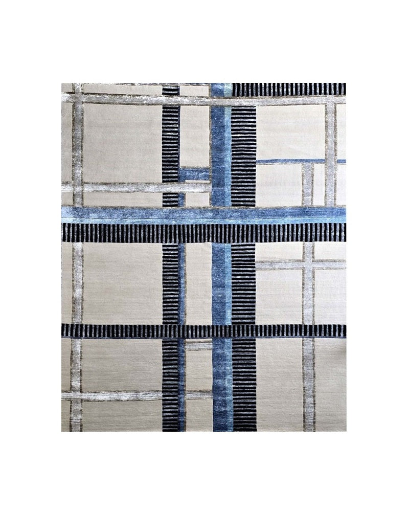 Hand Knotted Wool, Bamboo Silk 48
