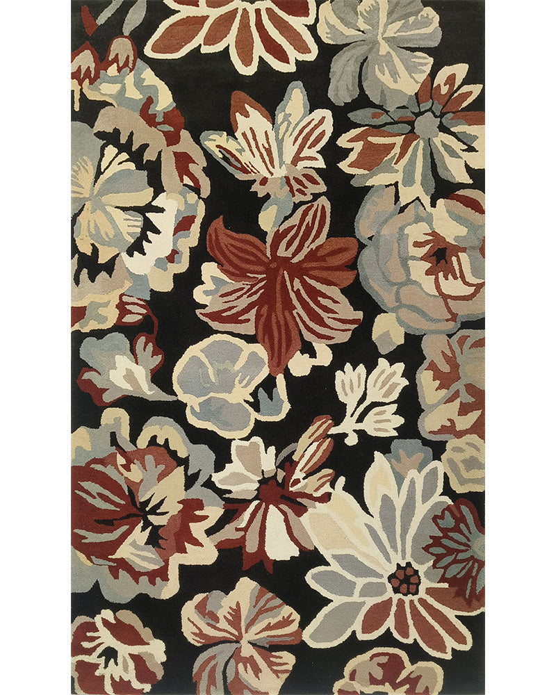 Floral Fantasy Hand Tufted Woolen Rug