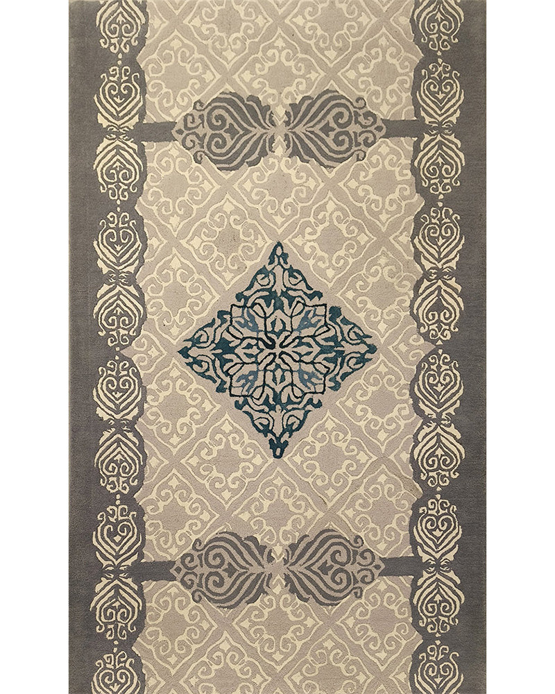 Suzani Cordillera Hand Tufted Wool, Viscose Rug
