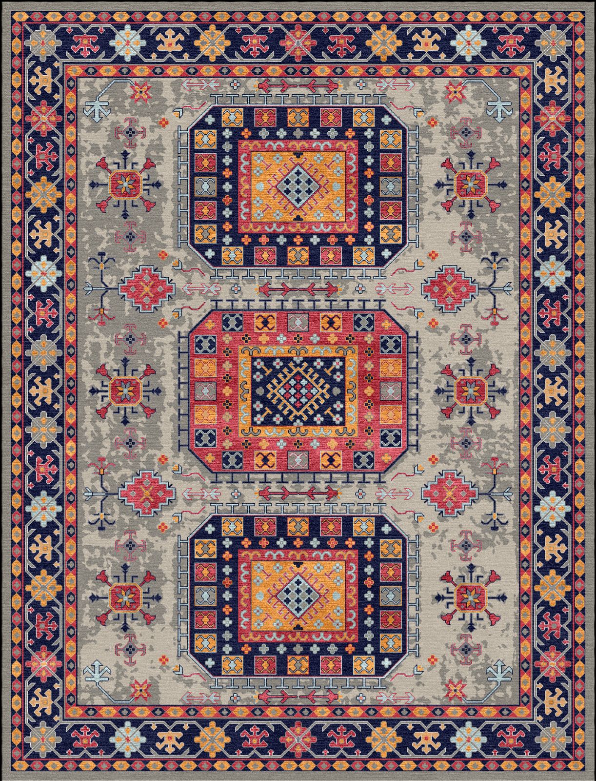Dr. Pratibha HK 81kpsi 7'6"x9'10" NZ Wool + Bamboo Silk