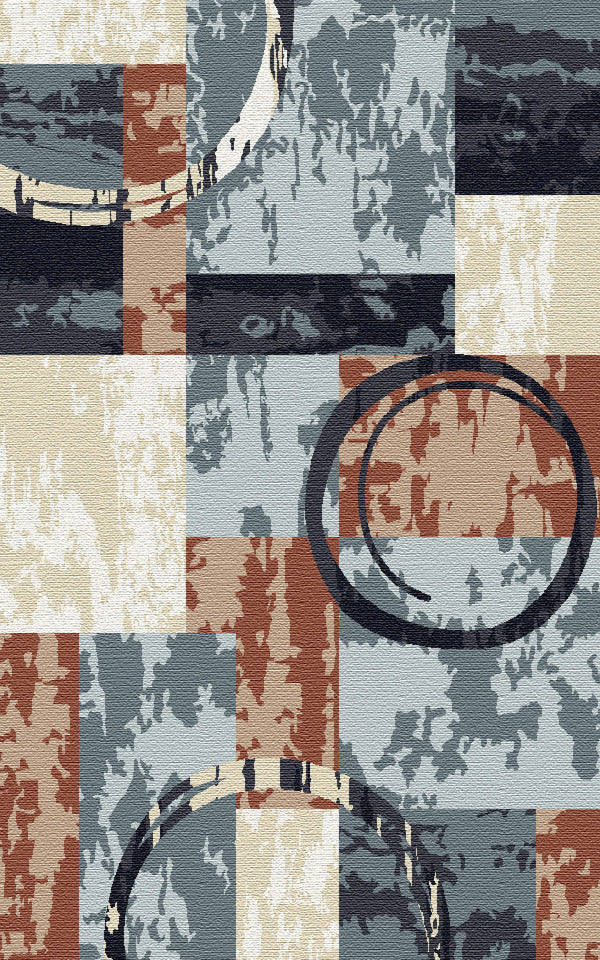 Nebula Nightfall Woolen Rug