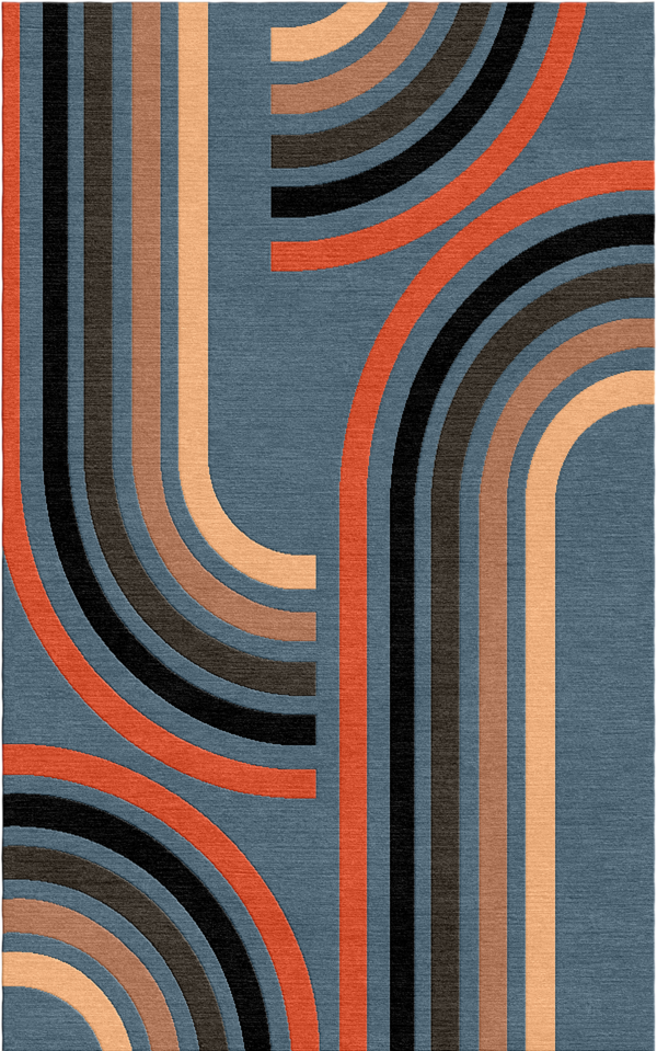 Cartwheel Brook Viscose, Woolen Rug