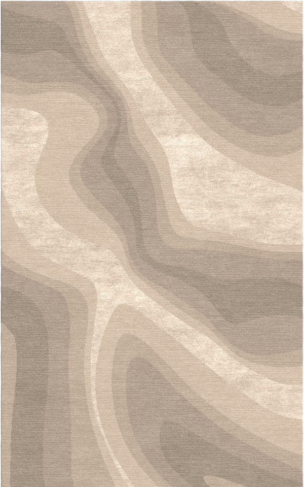 Antennae Rivulet Woolen Rug