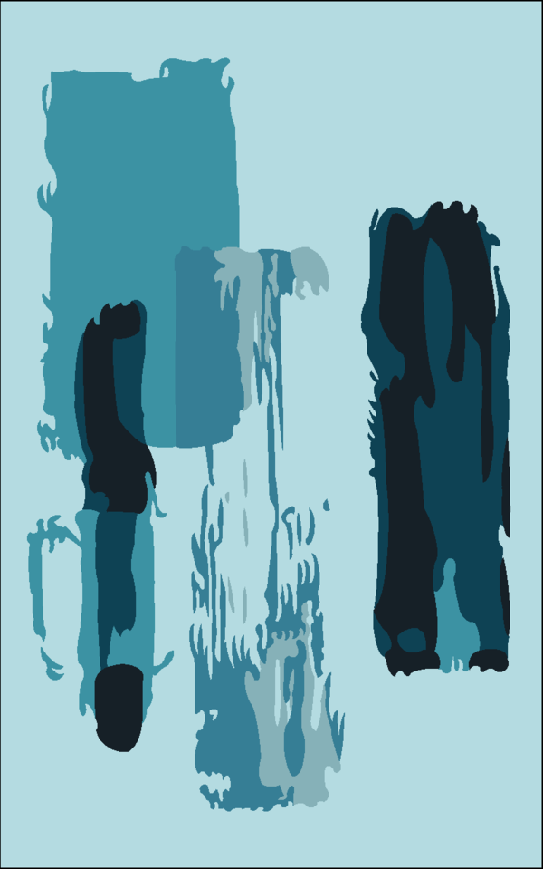 Grus Phantasm Viscose, Woolen Rug