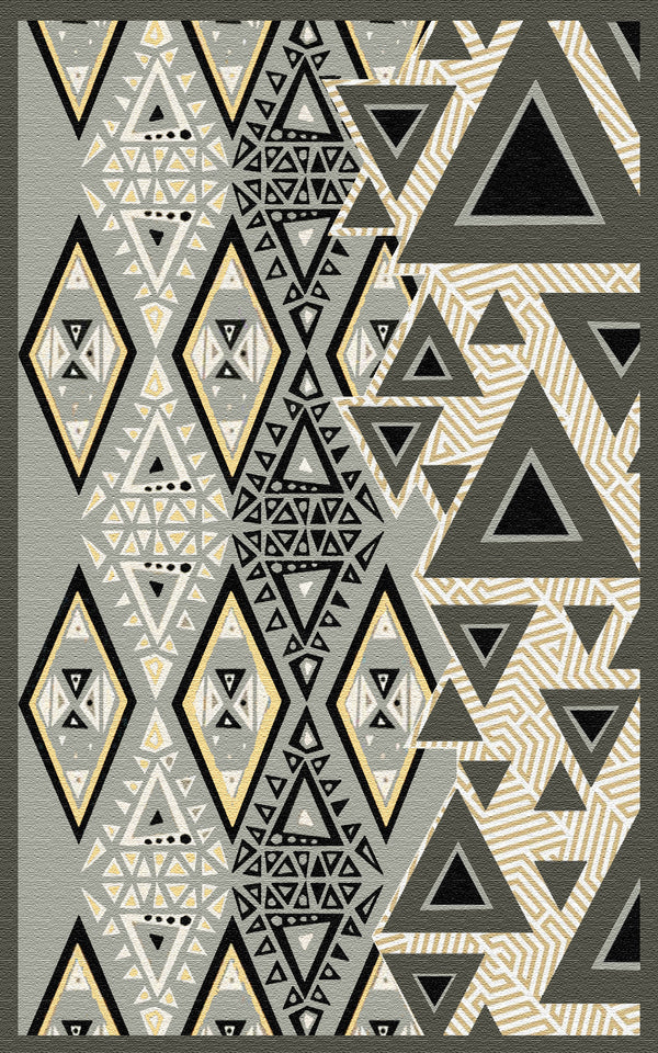 Spindle Spate Woolen Rug
