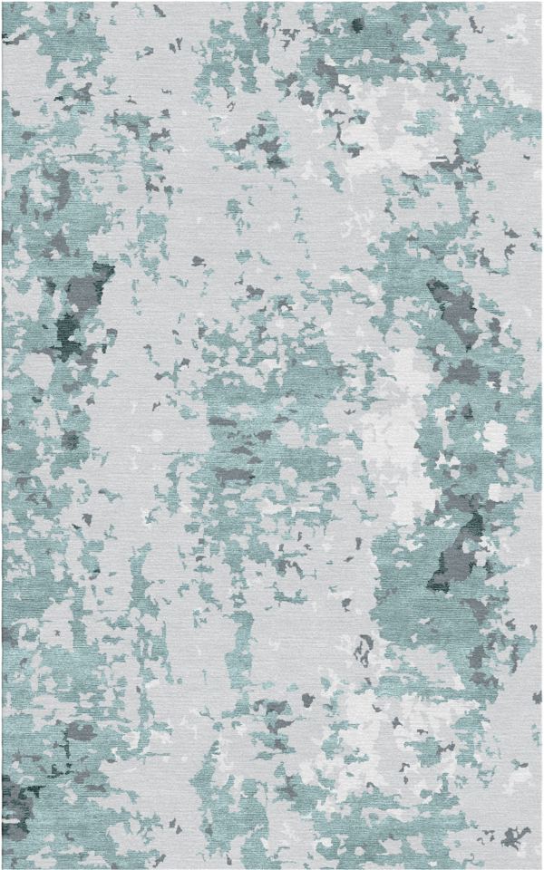 Void Spectrum Viscose, Woolen Rug