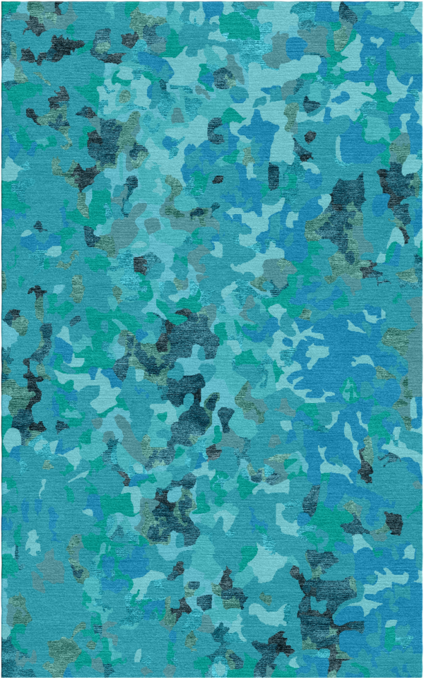 Cosmic Abyss Viscose, Woolen Rug