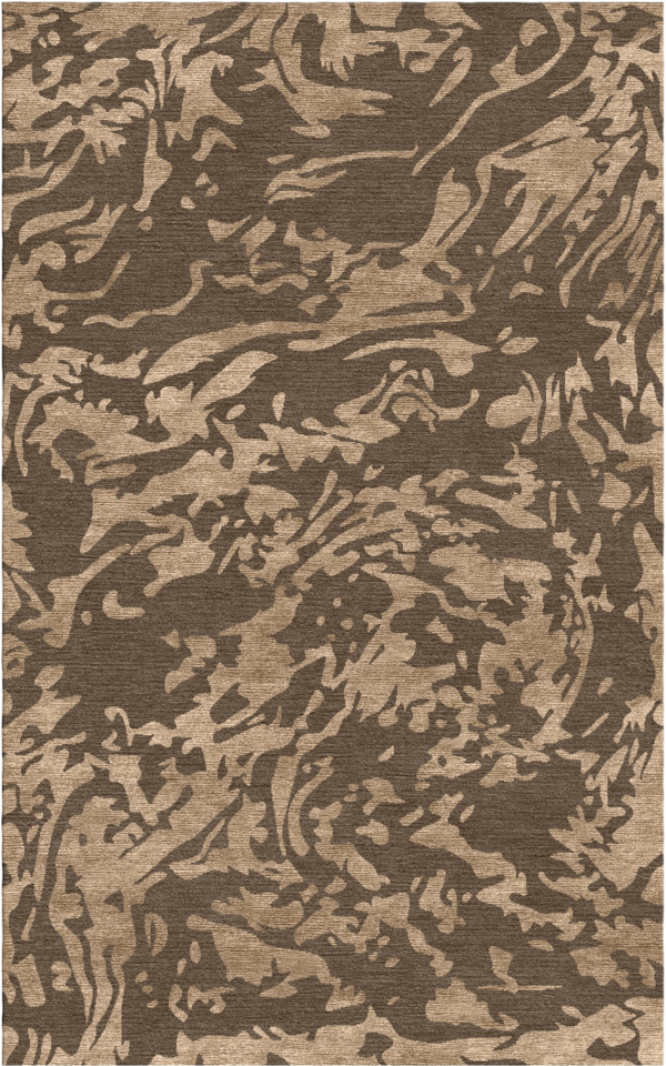 Cosmic Coral Viscose, Woolen Rug