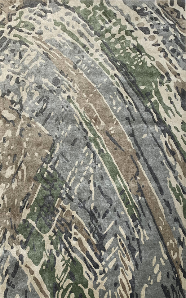 Moonbeam Majesty Viscose, Woolen Rug
