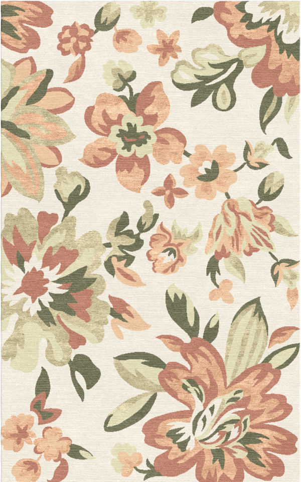 Sunburst Viscose, Woolen Rug