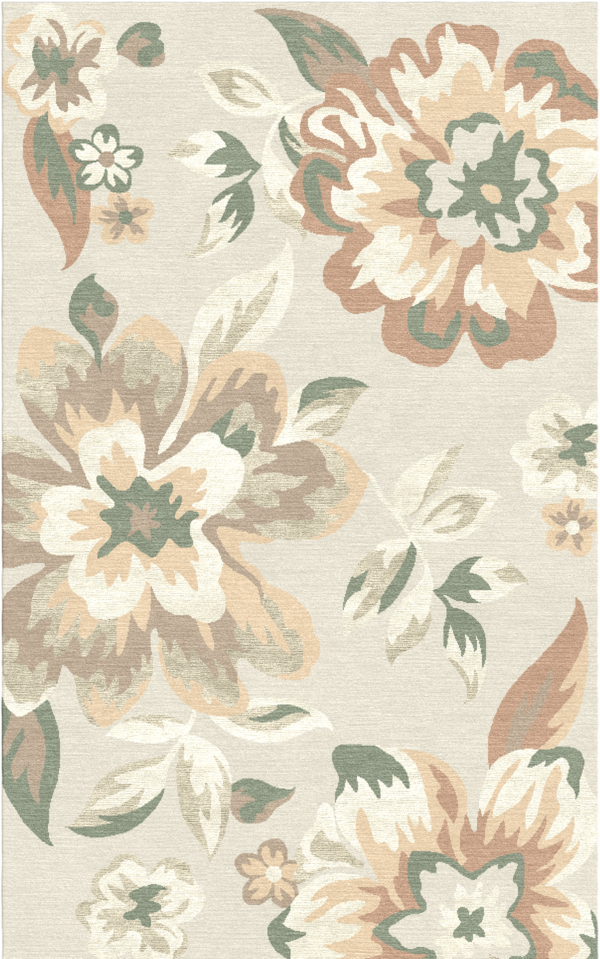 Viola Veil Viscose, Woolen Rug